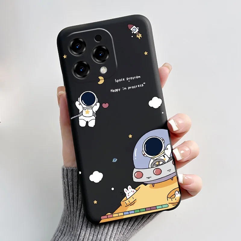 Adorable Cartoon Soft Silicone Protective Phone Case Cover