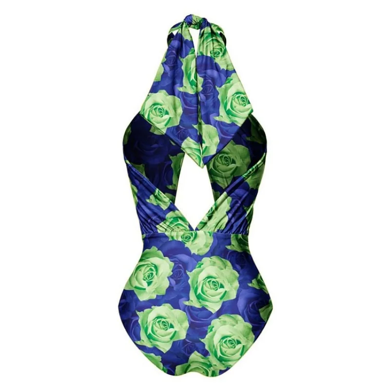Covered Belly Sexy2024New Swimsuit Women's Wholesale Slim Beach Skirt Two-Piece Set