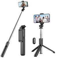 Self Portrait Pole Tripod With Lighting Self Portrait Pole With Wireless Remote Control Portable Mobile Phone Tripod Color Box - Image 6