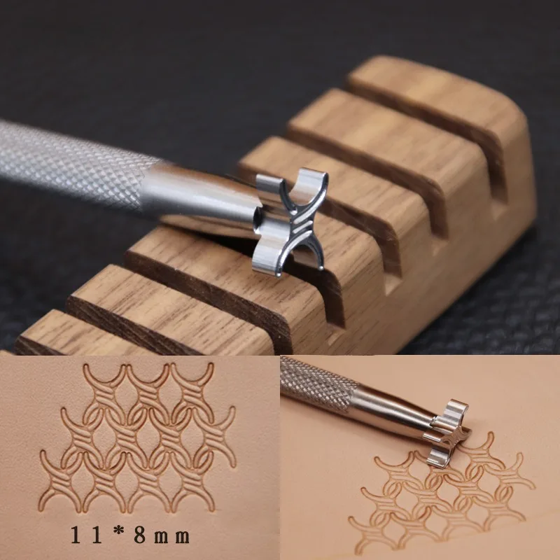 CordWiresPatternLeatherCarvingStampLeathercraftPunchingTool