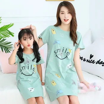 Summer Cotton Girls Nightgown 1