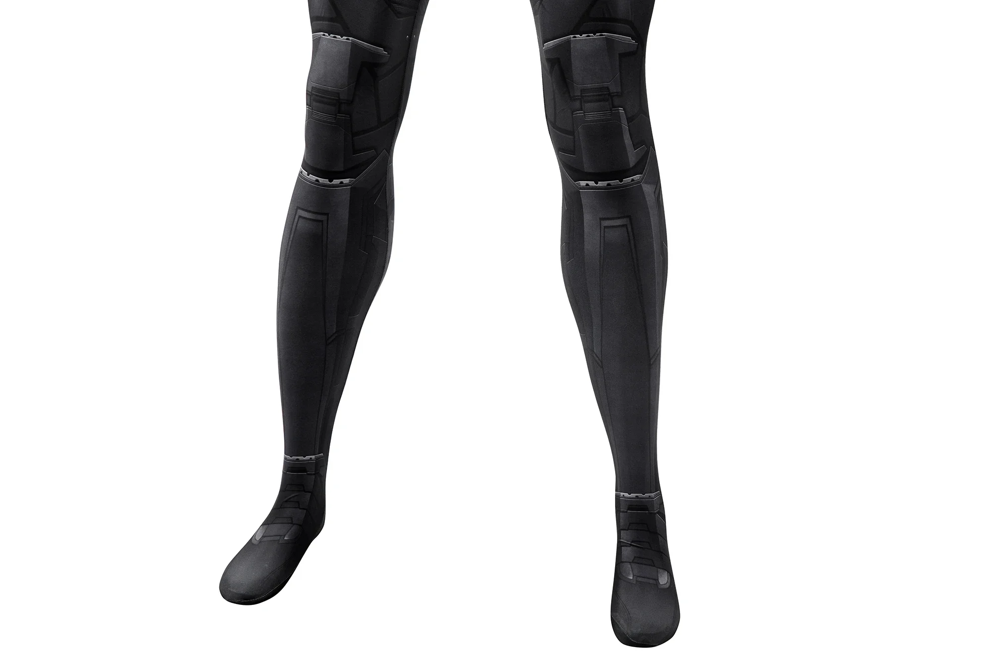 DC-Inspired Batman Spandex Bodysuit Cosplay Costume for Adults and Kids