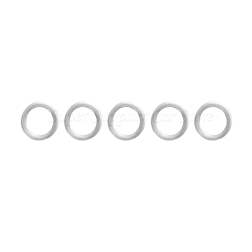 아우디 엔진 오일 팬 스크류 개스킷 와셔, N0138157, VW, M14 크러시 와셔, 오일 드레인 플러그 개스킷, 14X20X1.5mm 용, 5 개, 10 개, 20 개