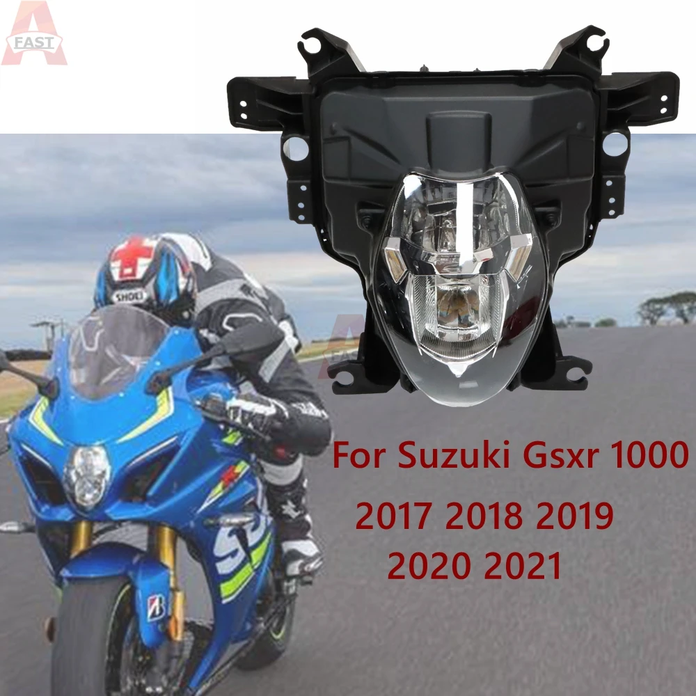 

For Suzuki GSXR1000 2017-2023 Motorcycle Front LED Headlight Head Light Lamp Headlamp Assembly Gsxr 1000 GSXR-1000 2018 2019 21