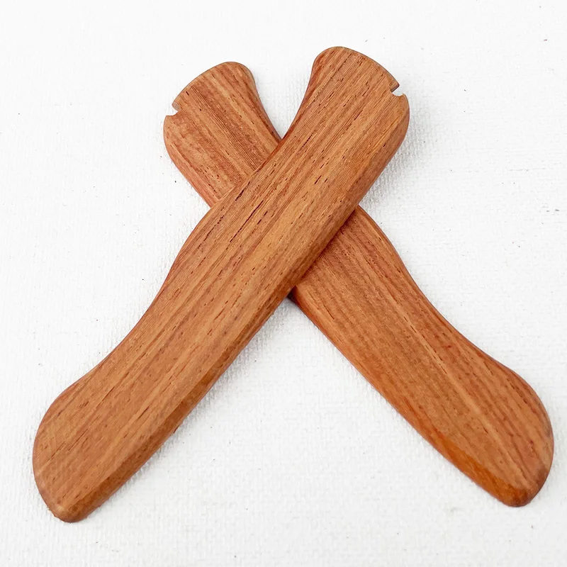 1 쌍 로즈 우드 나이프 핸들 저울 111MM Victorinox 스위스 육군 칼 DIY 교체 부품 이쑤시개 구멍 슬롯