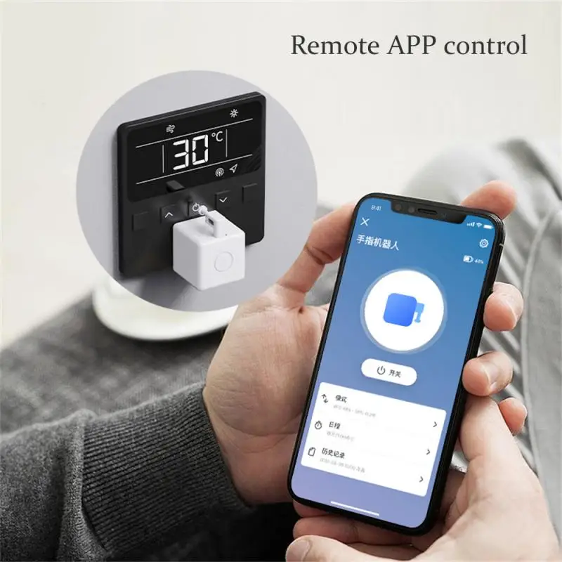 Tuya Smart Bluetooth Fingerbot Plus Switch Bot Knop Pusher Smart Home Life App Timer Control For Alexa Google Assistant