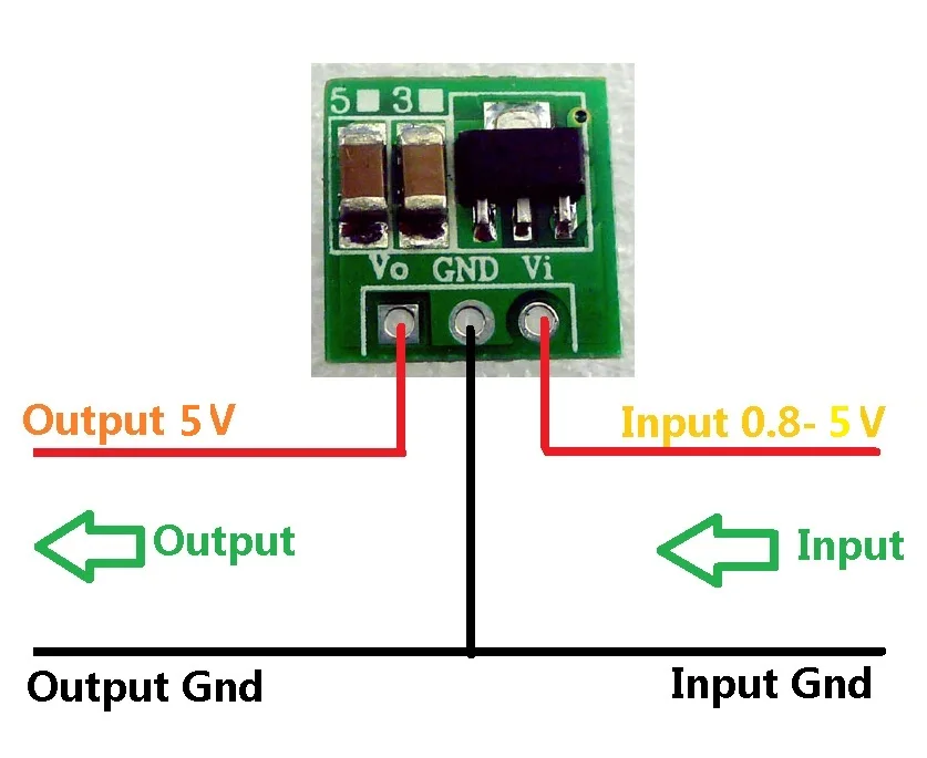5 v input