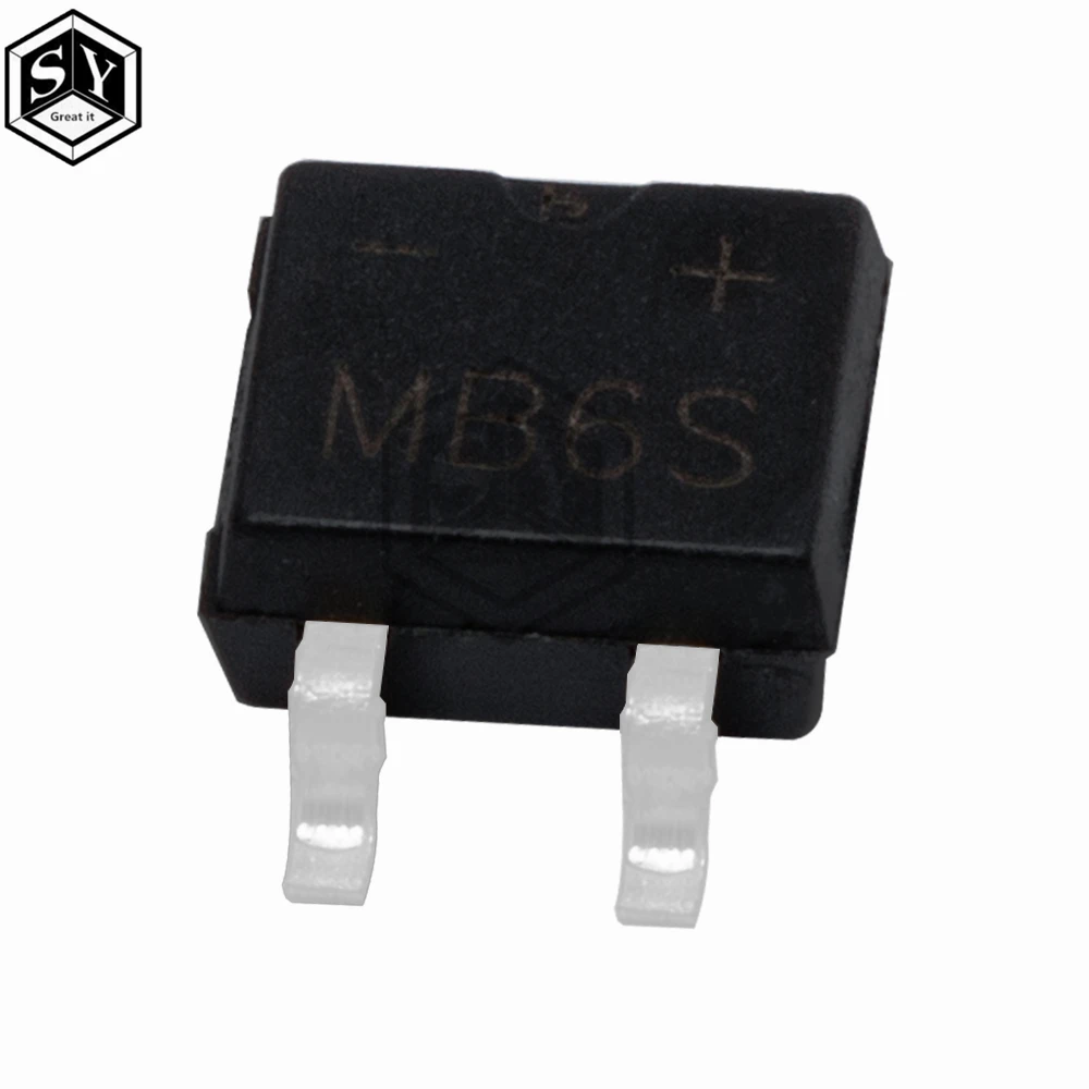 10pcs/20pcs/50pcs/100pcs 600V 0.5A SOP-4 SMD rectifier diode bridge MB6S