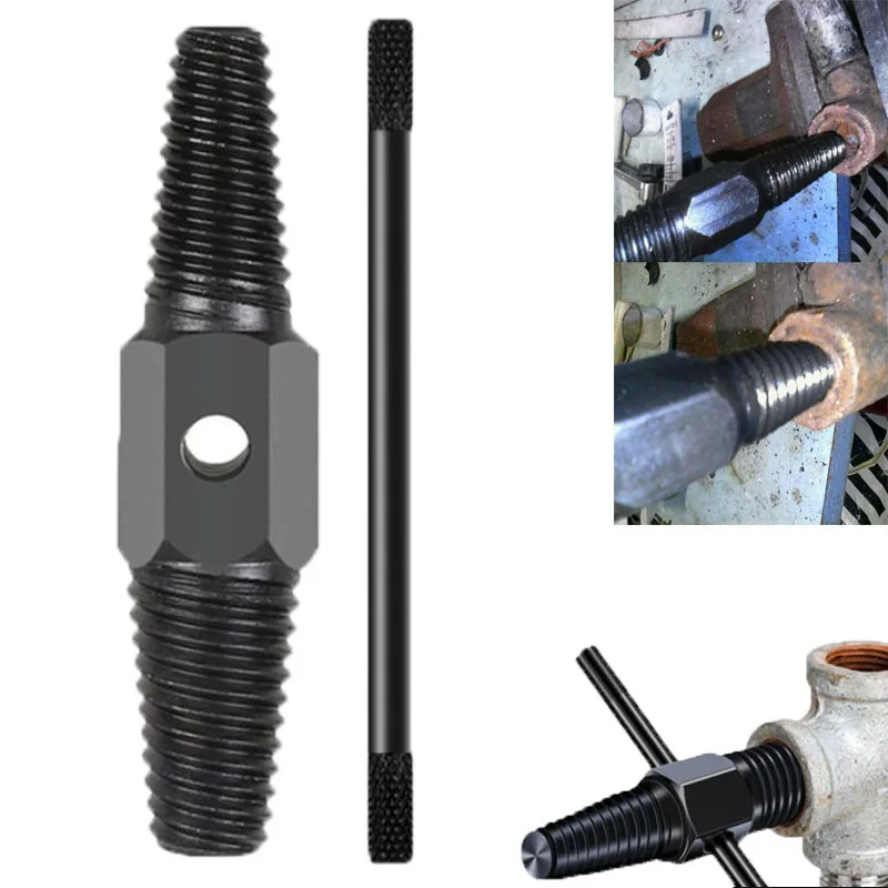 

Broken Wire Extractor Faucet Damaged Bolts Wire Pipe Remover Double-head Water Pipe Triangle Valve Tap Bolt Remover Tools