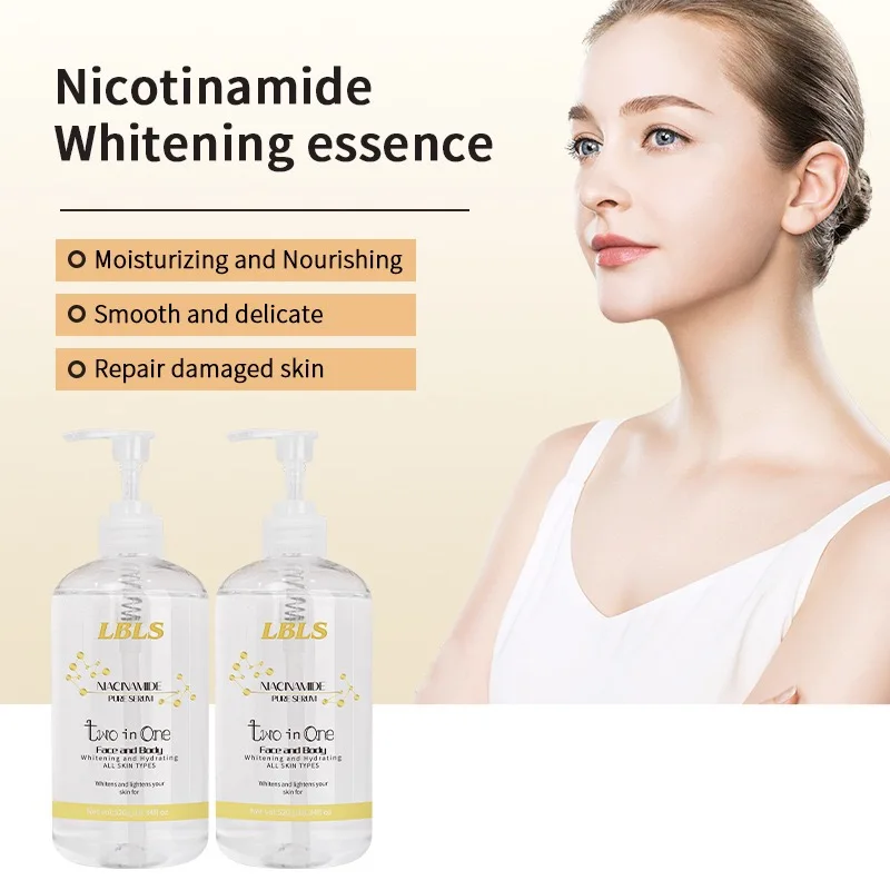 Niacinamide essence brightens the skin tone and nourishes moisturizing and moisturizing skin care locks