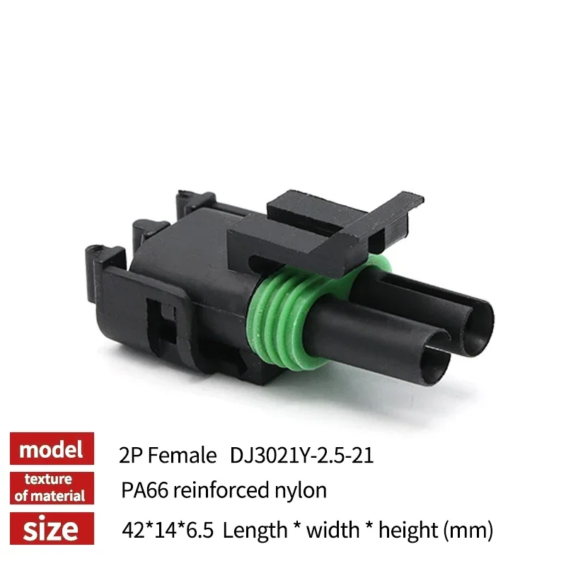 6 Pin 2.5mm GM Automotive Weather Pack Waterproof Connector Male Female Plug Socket DJ3061Y-2.5-11/21 For GM T&I Online Store