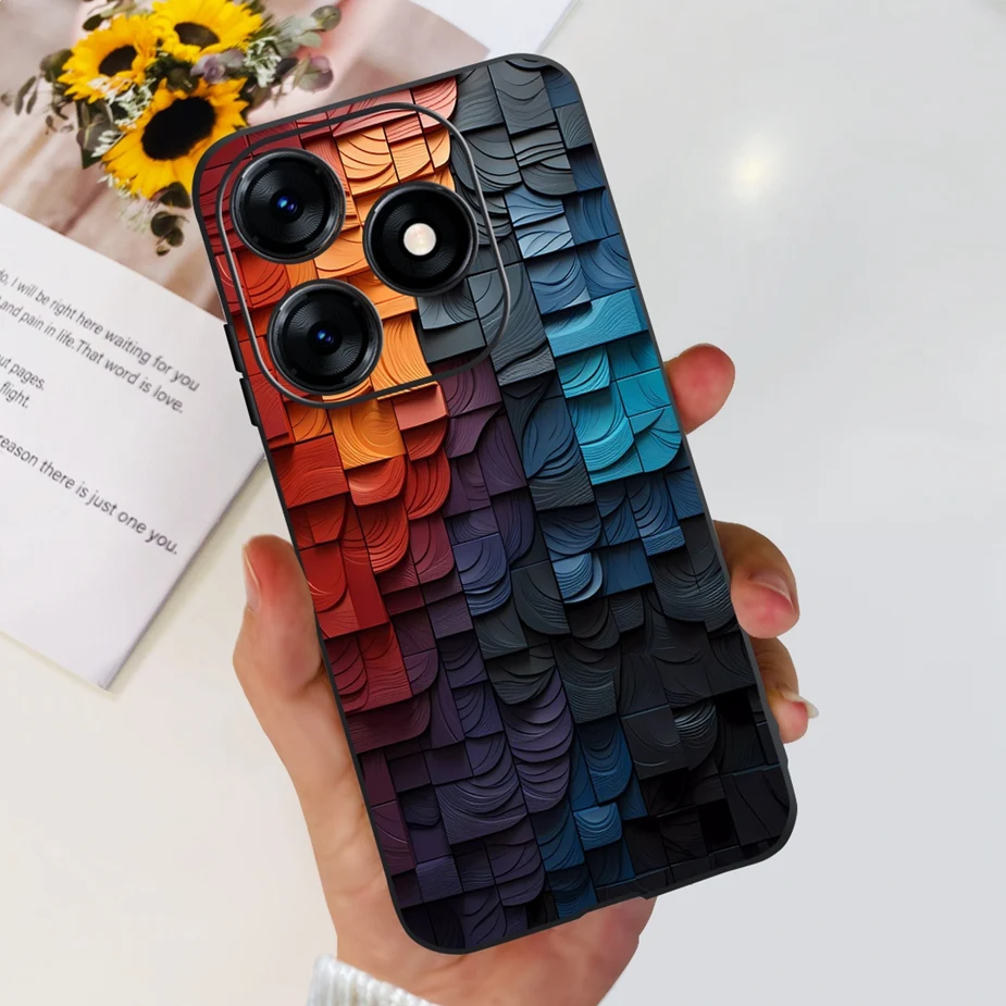 Stylish Painted Soft TPU Phone Case Cover