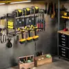 Power Tool Organizer 3-Layer Tool Storage Shelf Wall-Mounted Electric Tool Organizer Modular Drill Shelf Organizer Heavy-Duty 1