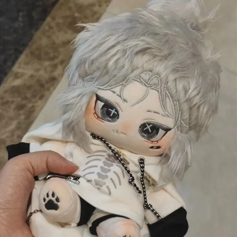 

Anime Game Identity V Naib Subedar Mercenary 20cm Plush Doll Toy Bag Accessories Cute Cosplay C