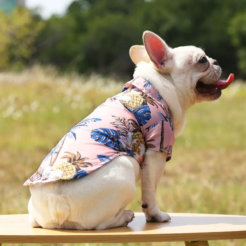 Chemise hawaienne pour chiens