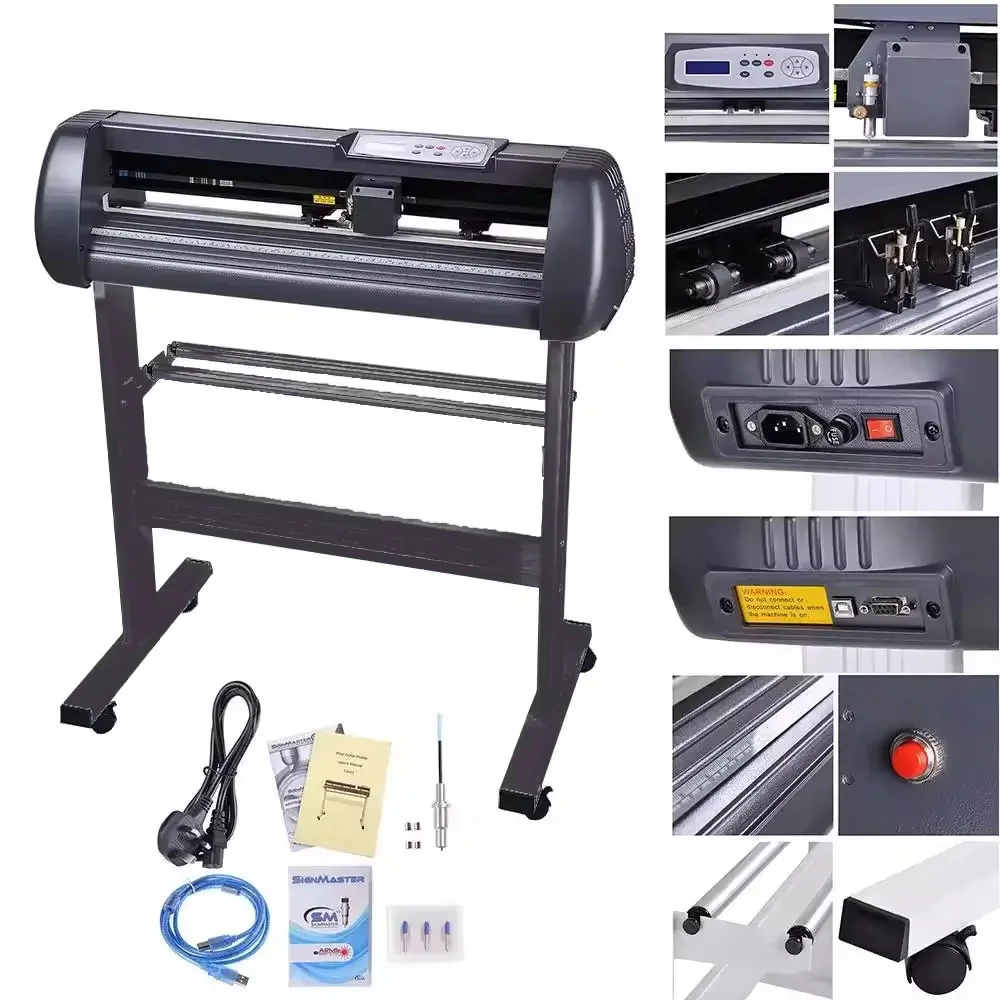 720mm Vinyl Cutter Plotter Vinyl Cutter Printer Graph Plotter Sign with Signmaster