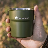 4Pcs Stainless Steel Cups Camping Cups Set 300ml Capacity Drink Cups Coffee Tea Water Cup for Outdoor Travel Camping Hiking Home 2