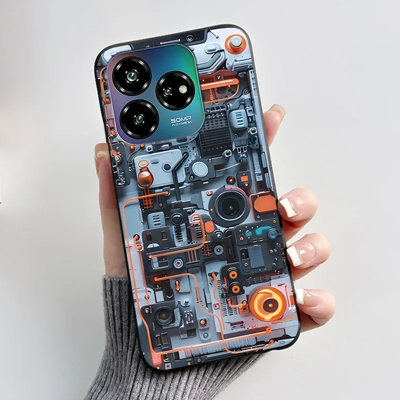Luxury Silicone Back Cover - Cute & Cool Design