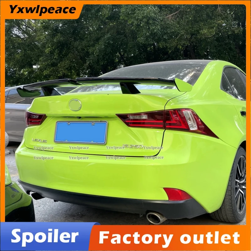 

For Lexus IS IS250 IS300 IS350 2014 2015 2016 2017 2018 High Quality ABS Plastic Rear Trunk Lip Spoiler Body Kit Accessories