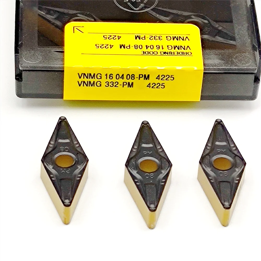 VNMG160404 VNMG160408 PM 4225 Carbide Inserts Can Be Indexed Internal Turning Tools CNC Lathe VNMG 160404 160408 Turning Cutter