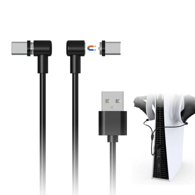 2 In 1 Magnetic Type C Charging Cable For PS VR2 Controller Use Type C Charger  Cable For Phone Tablet Multi Phone Charging Cable
