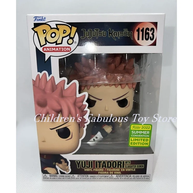 2024 Più Nuovo Funko Pop! Jujutsu Kaisen Yuji Itadori #1163 Limited Vinyl Dolls Action Figure Toys Collection Decorazione Per Regali