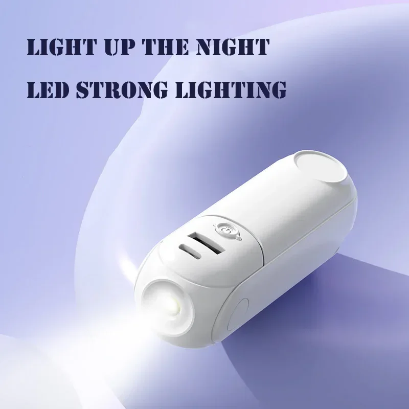 New Handheld Electric Fan USB Desktop Fan with LED Light Portable Mini Small Fan Mobile Phone Charging Bank Phone Stand Students 2 S3eabff0e0d5a430caecf95ef3f1f2917G