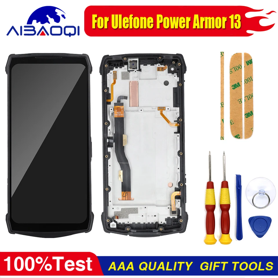 thumbnail: Vervangingsscherm Voor Ulefone Armor 6 / 6S / 6E - LCD Touchscreen Compleet Met Gereedschap