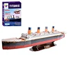 Titanic Giant Cruise Ships 3D Paper Model Puzzle DIY Educational Learn Cognition Toys Building Kits Nostalgic Model 1