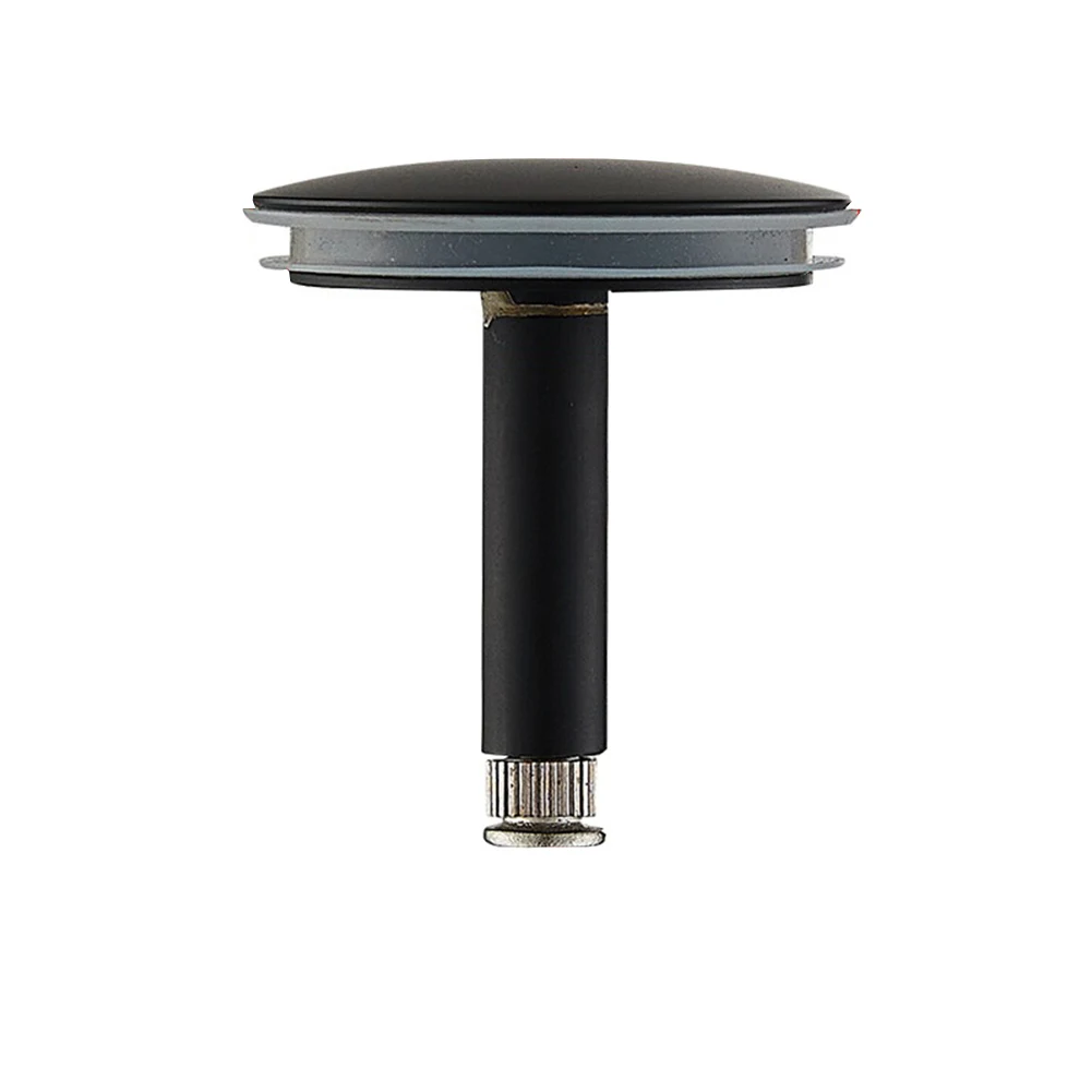 

43mm Bathtub Drain Stopper Bathroom Bath Copper Replacement Tub Sink Waste Pop-Up Plug Rod Adjustable Height 49-63 Mm