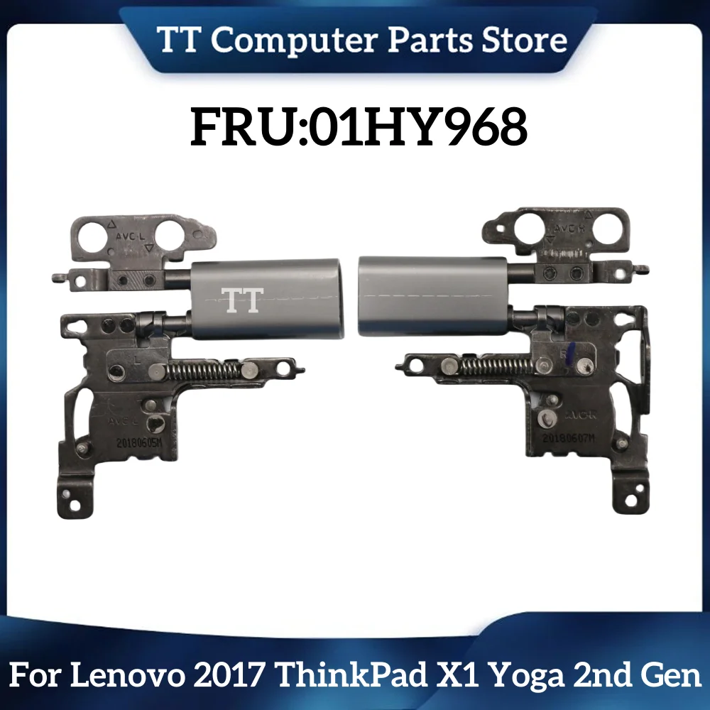 

TT New Laptop Left Right Lcd Hinge Cover Hinges Case For Lenovo 2017 ThinkPad X1 Yoga 2nd Gen 01HY968 Fast Ship