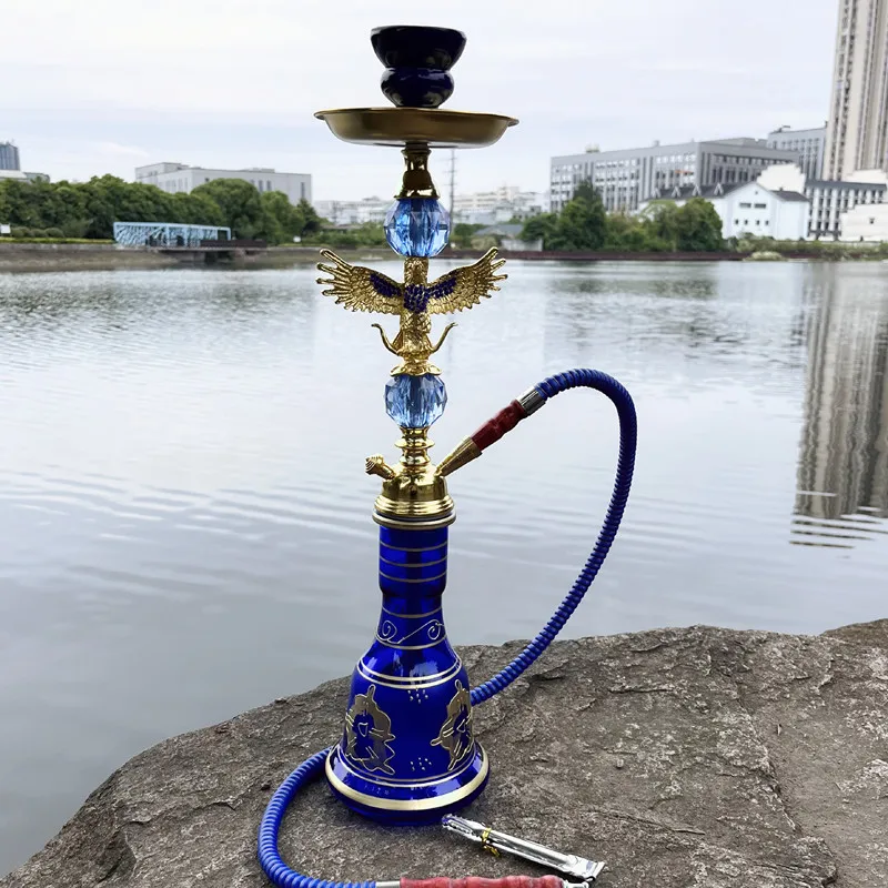 52cm Arab Shisha Hookah Set with Glass Base Bongs in Australian