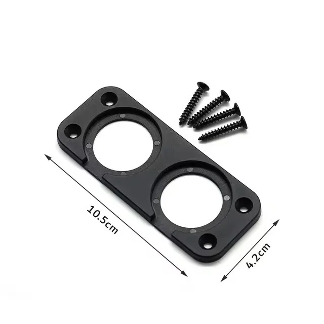 1/2/3/4 Hole USB Cigarette Lighter Socket Panel Outlet for Car Boat Holder Housing Truck Dashboard Kit Arc Car DIY A