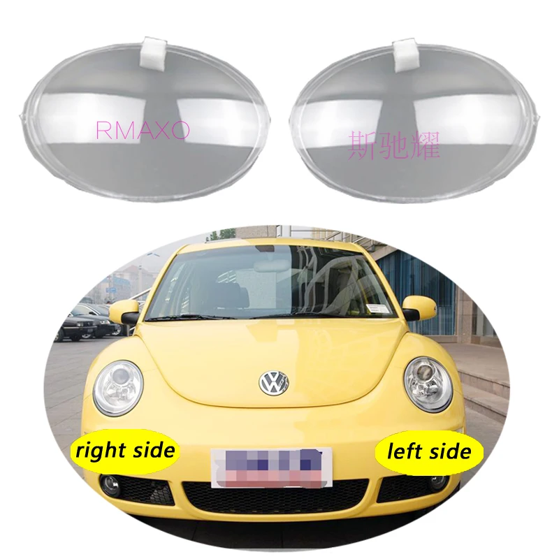 Utiliser Pour Volkswagen VW Beetle 2004-2010 Transparent Couvercle De Phare  Abat-jour Phare Avant Coquille Abat-Jour Lentille coquille - AliExpress