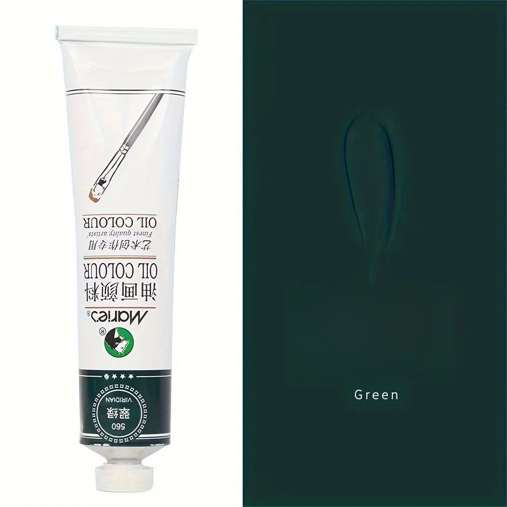 50ml Artist-Grade Oil Paint for Hand-Painted Canvas and Graffiti Art