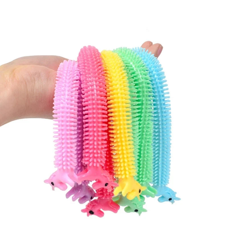 5Pcs Kawaii Stretchy String Fidgets Sensory Toys Funny Gift Ideas For Kids Party Favors Juguetes Divertidos Para Niños 6