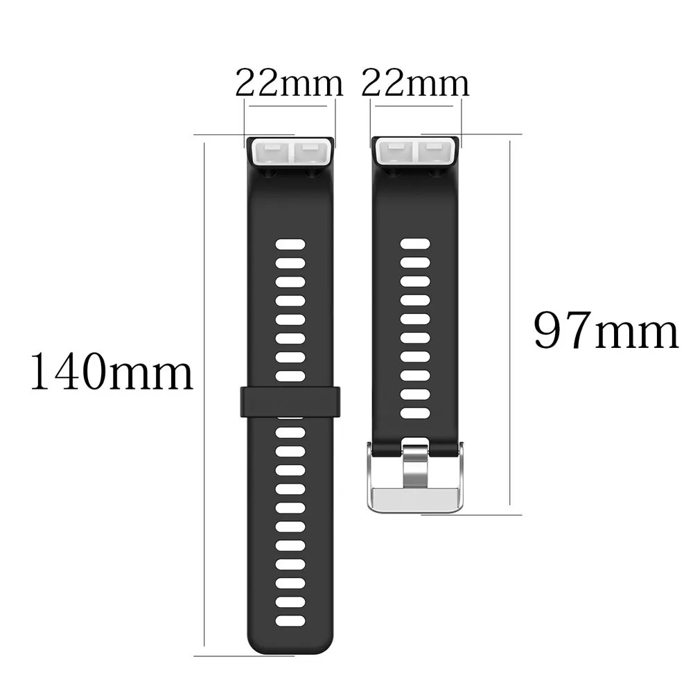스포츠 실리콘 시계 밴드, Garmin Forerunner 30 35 용, 통기성 스마트 시계 밴드, 방수 팔찌 액세서리