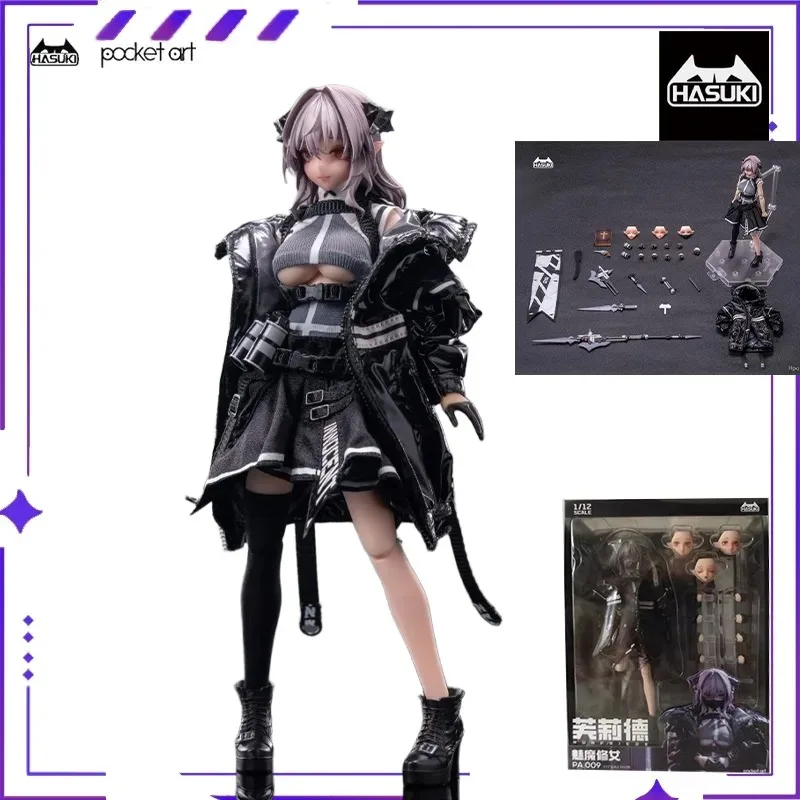 Original HASUKI 1/12 Pocket Art Series PA002 Female Ninja Hagi