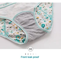 3 pièces/ensemble culotte menstruelle anti-fuite sous-vêtements menstruels pour filles pantalons Sexy sous-vêtements physiologiques nouveau produit slips imperméables 4