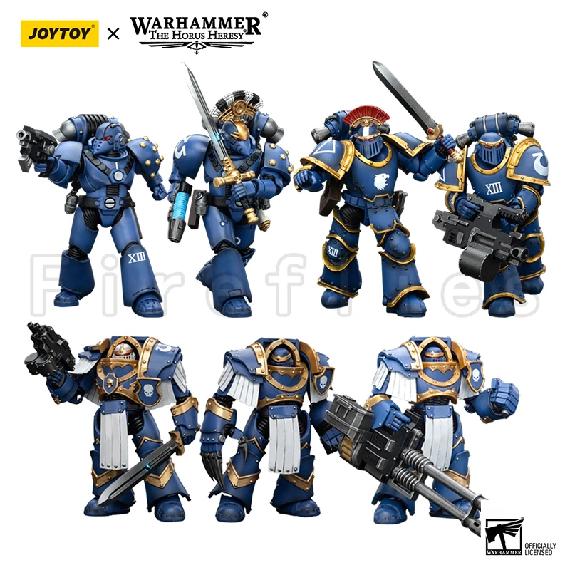 JOYTOY Warhammer Horus Heresy Ultramarines Legion Praetor Con Espada De Poder Y