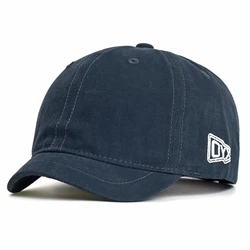 Four Seasons Men Women Fashion Short Brim Cotton Baseball Cap Casual Dad Hat Adjustable Trucker Style Low Profile Caps
