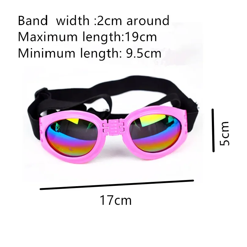 Foldable Pet Glasses Dog Goggles Sunglasses Summer Windproof Dogs Accessories Pet Supplies Suitable For Finishing A Stylish Look