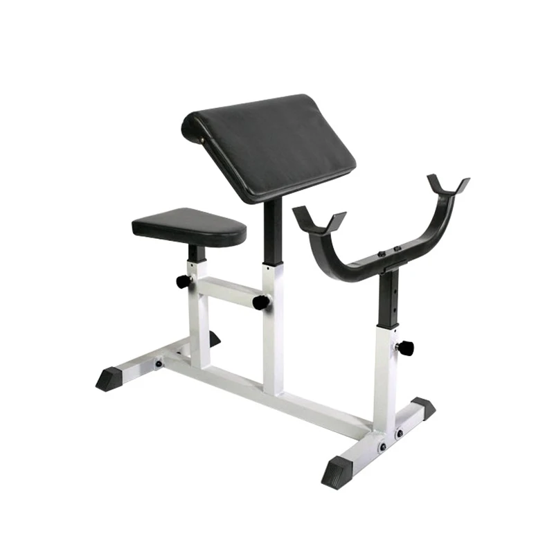MIYAUP-Biceps Training Class Plus Pastor Stool Collar, Weight Lifting Fitness Workout Bench