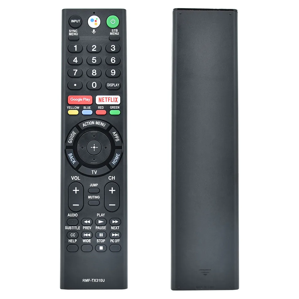 RMF-TX310U Replace Voice Remote Control with Mic fit for Sony 4K Smart  Bravia TV XBR-43X800G XBR-75X800G XBR-65X800G XBR-49X800G XBR-55X800G