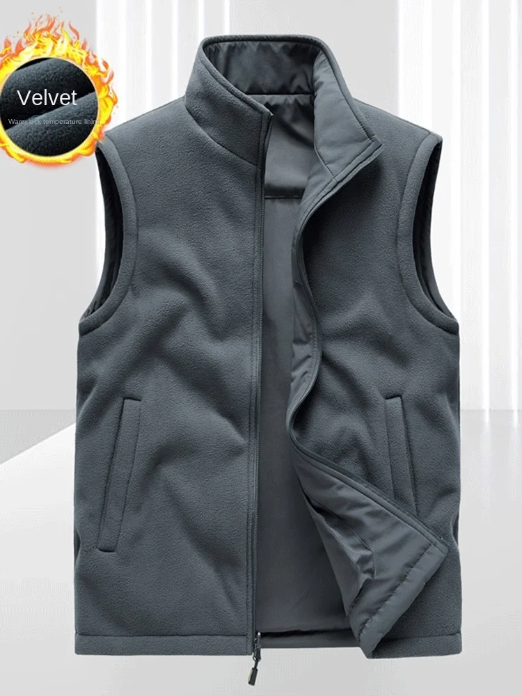Men's Coat Fishing Clothing Hunting Vest Camping Free Shipping MAN Motorcyclist Coats Original High Quality Work Winter Gilets