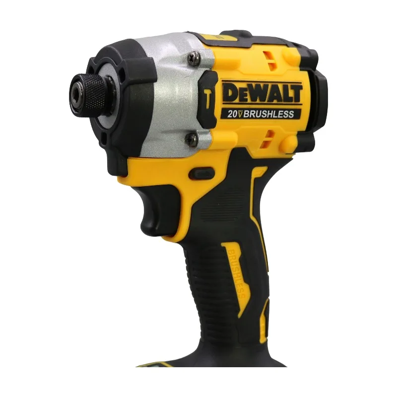DEWALT 브러시리스 모터 무선 충전식 스크루 드라이버, 임팩트 드릴, 리튬 전동 공구, DCF860, 20V, 282Nm