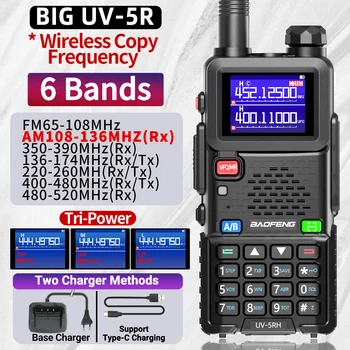 Baofeng UV-5RH 10W Full Band Walkie Talkie 1
