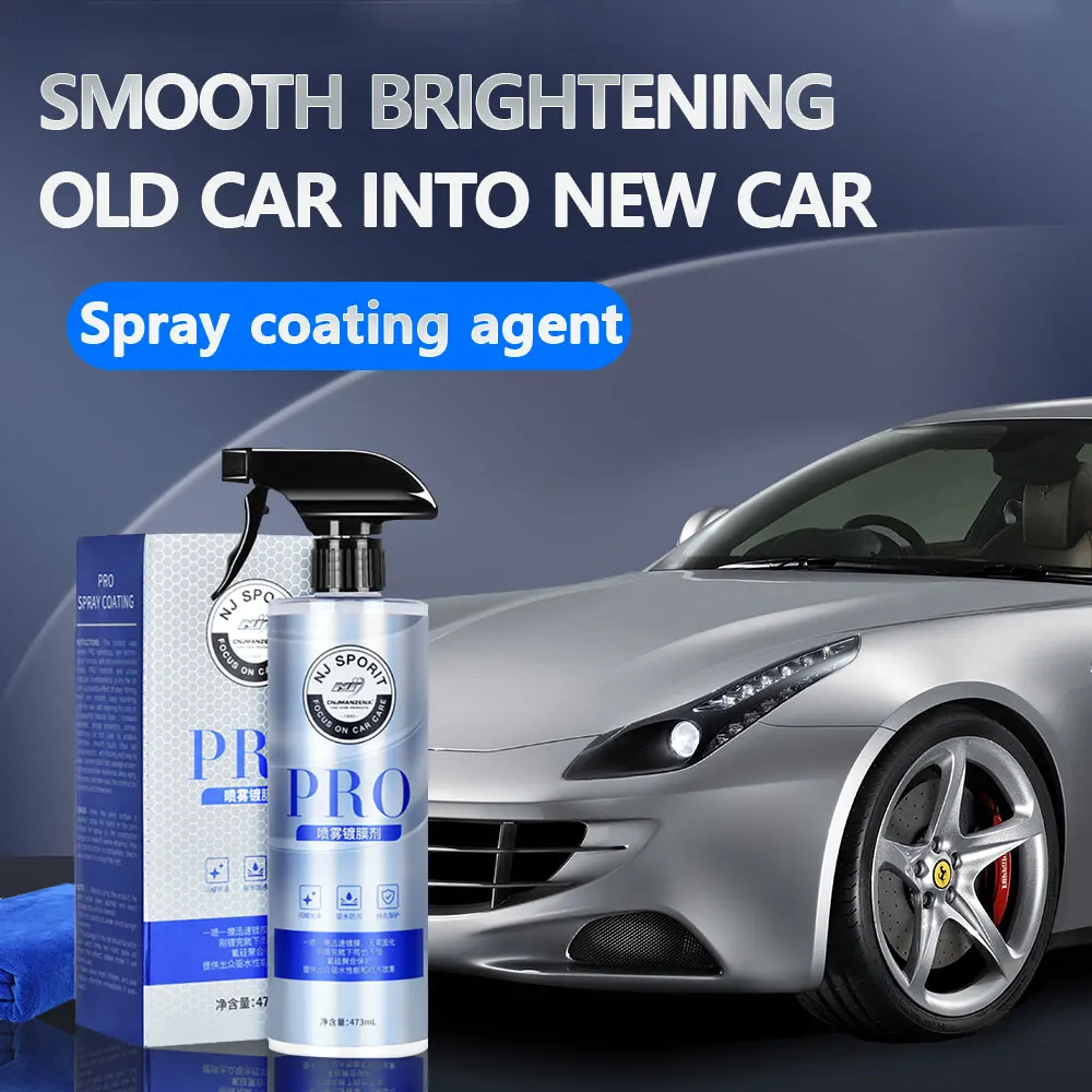 clear water car wash For Car 473ML 9H Hardness Car Detailing Ceramic Coating Car Products Ceramic Coating Nano Glass Plated Crystal Car Polish turtle wax ice