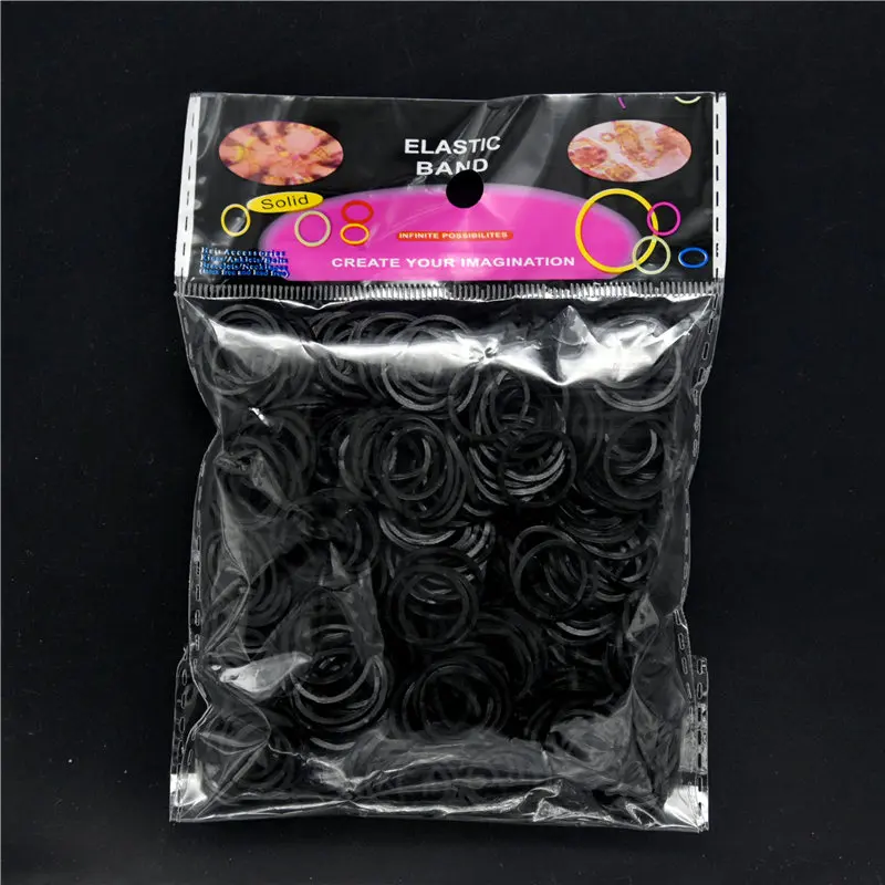 Bandas elásticas de colores Pantone de estilo europeo occidental para tejer a máquina, pulseras, telares, manualidades, juguetes para hacer uno mismo