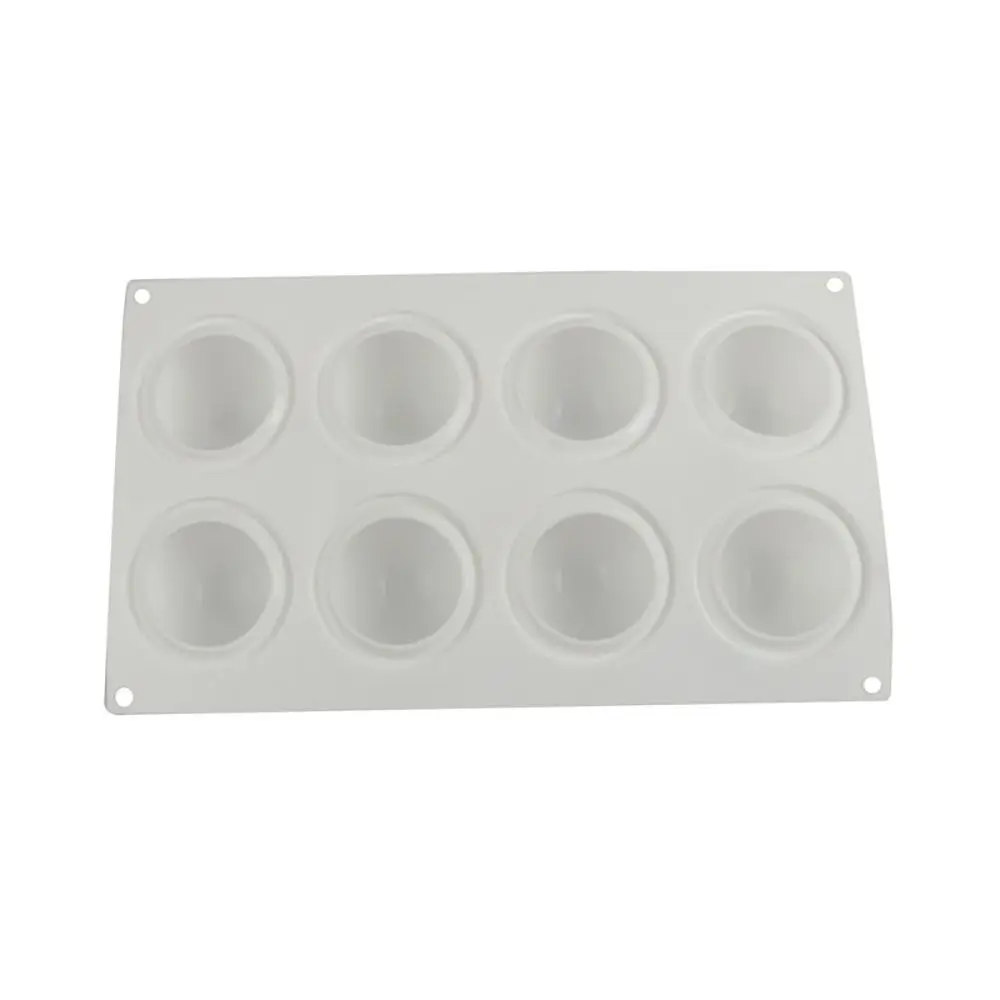 1Pcs 8/10 Cavity 3D Sphere Silicone Mold Ball Shape White Pastry Tool DIY Cake Decorating Use Kitchen Bakeware Accessories